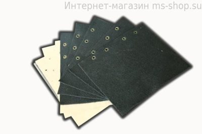 Комплект листов для значков 200*250 мм (5 листов войлочных + 5 картонных разделителей + 5 прозрачных разделителей)