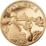 Монета Польши 2 Злотых, "Горлице" AU, 2010