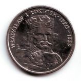 Монета Польши 100 злотых, "Владислав I Локоток (1320-1333)" AU, 1986