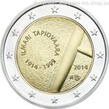 Монета Финляндии 2 Евро, "100 лет со дня рождения Илмари Тапиоваара", AU, 2014