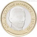 Монета Финляндии 5 евро "Карл Густав Эмиль Маннергейм", 2017