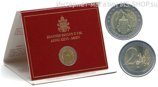 Монета 2 Евро Ватикана "75-летие основания города-государства Ватикан" AU, 2004 год