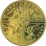 Монета Польши 2 Злотых, "Великий Юбилей 2000 года" AU, 2000