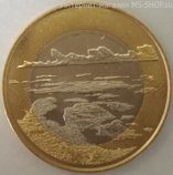 Монета Финляндии 5 евро "Архипелаговое море"