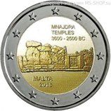 Монета Мальты 2 Евро "Мнайдра", AU, 2018