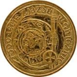 Монета Польши 2 Злотых, "1000-летие Конвенции в Гнезно" AU, 2000