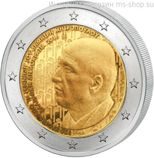 Монета Греции 2 Евро 2016 год "120 лет со дня рождения Димитриса Митропулоса", AU