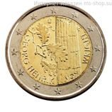 Монета Финляндии 2 Евро "100 лет со дня рождения философа и логика Георга Хенрика фон Вригта, родившегося в 1916 году в Гельсингфорсе", AU