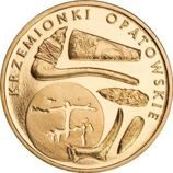 Монета Польши 2 Злотых, "Кремнёвые копи Кшемёнки-Опатовске" AU, 2012
