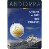 Монета Андоры 2 евро "Страна в Пиренеях " AU, 2018 год