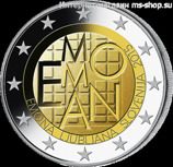 Монета Словении 2 Евро 2015 год "2000 лет римскому поселению Эмона, стоявшему на месте современной Любляны", AU