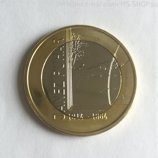 Монета Словении 3 евро "Янез Пухар", AU, 2014
