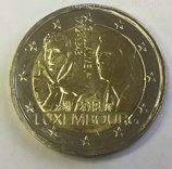 Монета Люксембурга 2 евро "175 лет со дня смерти Великого Герцога Гийома I", AU, 2018