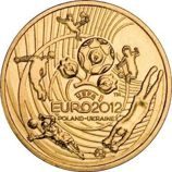 Монета Польши 2 Злотых, "Чемпионат Европы по футболу 2012" AU, 2012