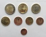Комплект разменных монет Евро Испании 2019