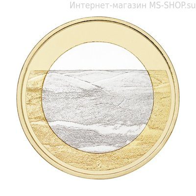 Монета Финляндии 5 Евро "Ландшафты Палластунтури"