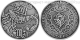 Монета Беларуси 1 рубль "Зодиакальный гороскоп. Скорпион (Scorpio)", AU, 2015