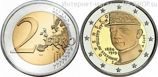Монета Словакии 2 евро "Растислав Стефаник", AU, 2019