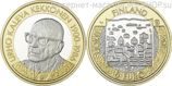 Монета Финляндии 5 Евро "Урхо Кекконен. Президенты Финляндии", AU, 2017