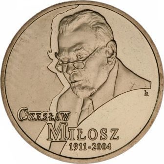 Монета Польши 2 Злотых, "Чеслав Милош" AU, 2011