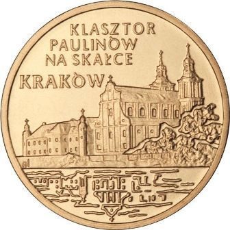 Монета Польши 2 Злотых, "Краков" AU, 2011