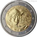 Монета 2 Евро Сан-Марино  "500 лет со дня смерти Христофора Колумба" AU, 2006 год