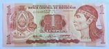 Банкнота Гондураса 1 лемпира 2004