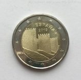 Монета Испании 2 евро "Старый город Авила", 2019