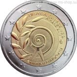 Монета 2 Евро Греции  "Всемирные летние Специальные Олимпийские игры" AU, 2011 год