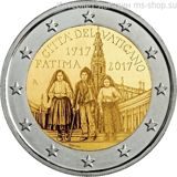 2 евро фатима ватикан