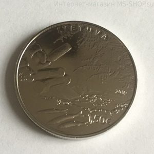 Монета литвы ловля корюшки (1)