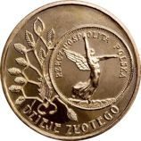 Монета Польши 2 Злотых, "5 злотых 1928 года (Ника)" AU, 2007