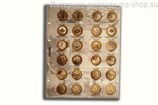Комплект разделителей для юбилейных 10-и рублевых монет России + монеты Войны 1812 года (8 листов)